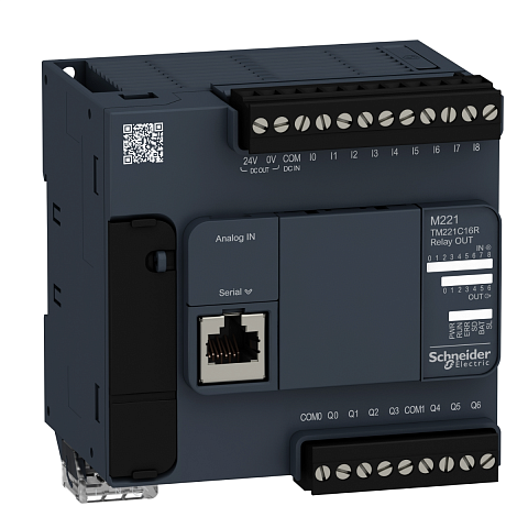Логический контроллер M221-16IO реле Schneider Electric